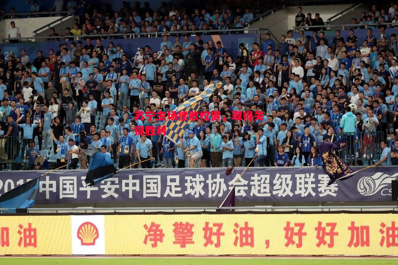 苏宁主场挫败权健,取得关键胜利 苏宁主场挫败权健,取得关键胜利